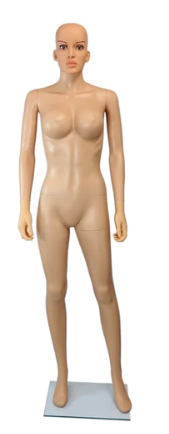 Unbreakable Female Mannequin With Realistic Facial Features