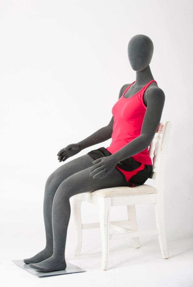 Movable Joint Mannequins: White Female Mannequin With Flexible Head, Arms  and Legs