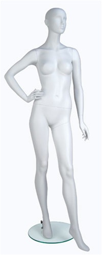 Mannequin Female, Abstract Style - Arms on Hip Pose Subastral