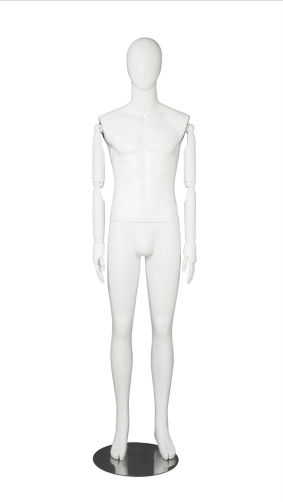 Movable Joint Mannequins: White Female Mannequin With Flexible Head, Arms  and Legs